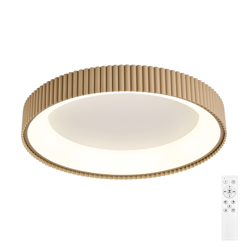 BRILAGI - LED regulējama griestu lampa FALCON MODERN LED/54W/230V 3000-6500K 60 cm bēša + ar tālvadības pulti