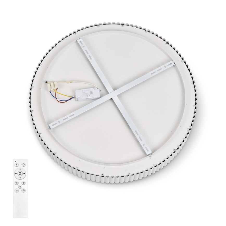 BRILAGI - LED griestu gaismeklis ar regulējamu spilgtumu FALCON MODERN LED/54W/230V 3000-6000K Ø 60 cm balts + ar tālvadības pulti