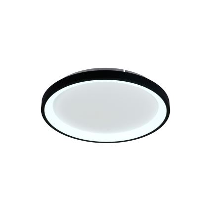 Brilagi - LED dimmējamais griestu gaismeklis FALCON SLIM LED/42W/230V 3000-6500K Ø 50 cm melns + tālvadības pults