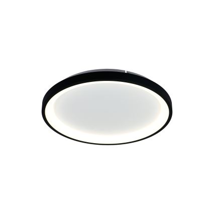 Brilagi - LED dimmējamais griestu gaismeklis FALCON SLIM LED/42W/230V 3000-6500K Ø 50 cm melns + tālvadības pults
