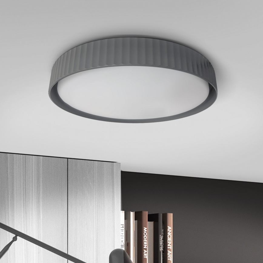 Brilagi - regulējams LED griestu gaismeklis LUCIA LED/60W/230V 3000–6500K Ø59 cm pelēks + tālvadības pults