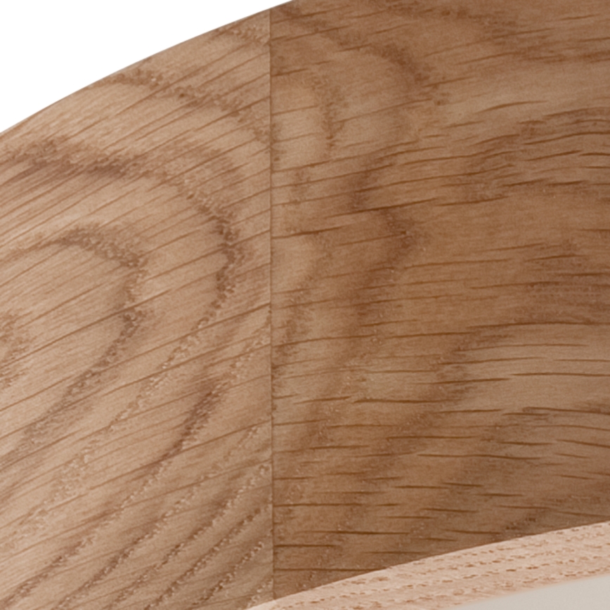 Brilagi - LED aptumšojams griestu gaismeklis MANAROLA LED/24W/230V Ø 42 cm 3000-6500K ozols + tālvadības pults