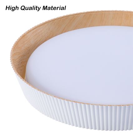 Brilagi - LED aptumšojams griestu gaismeklis ORINO LED/54W/230V 3000-6000K balts Ø 43 cm + tālvadības pults