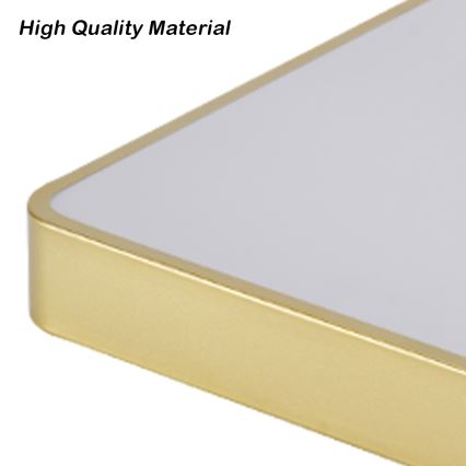 Brilagi - Aptumšojams LED griestu gaismeklis POOL LED/36W/230V 3000-6000K 40x40 cm zelta + tālvadības pults