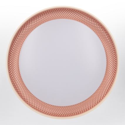 Brilagi - LED regulējams griestu gaismeklis WALDO LED/48W/230V 3000-6500K Ø 40 cm bēša/zelta + ar tālvadības pulti