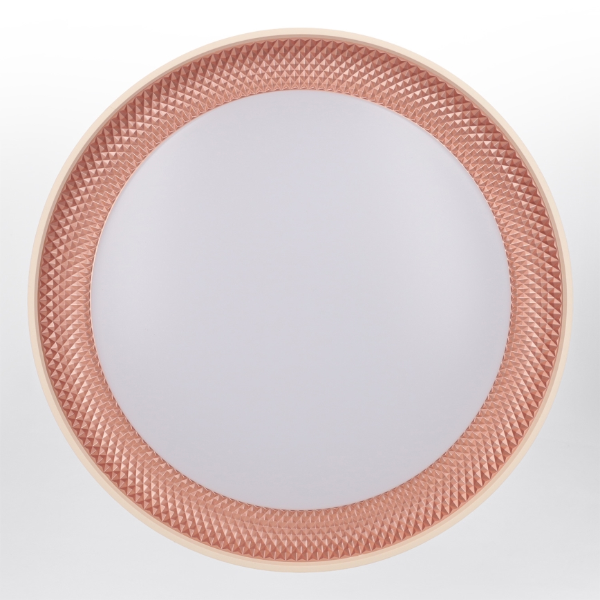 Brilagi - LED regulējams griestu gaismeklis WALDO LED/48W/230V 3000-6500K Ø 40 cm bēša/zelta + ar tālvadības pulti