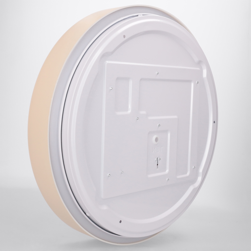 Brilagi - LED regulējams griestu gaismeklis WALDO LED/48W/230V 3000-6500K Ø 40 cm bēša/zelta + ar tālvadības pulti