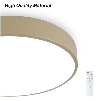 Brilagi - LED regulējama griestu lampas POOL LED/36W/230V 3000-6000K ø 30 cm bēša + tālvadības pults