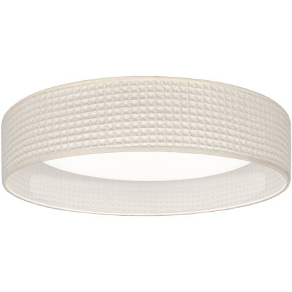 BRILAGI - LED dimējams griestu gaismeklis VELVET SMART VARI LED/24W/230V 3000-6500K Ø 45 cm krēmkrāsains + tālvadības pults
