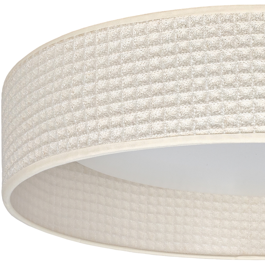 BRILAGI - LED dimējams griestu gaismeklis VELVET SMART VARI LED/24W/230V 3000-6500K Ø 45 cm krēmkrāsains + tālvadības pults