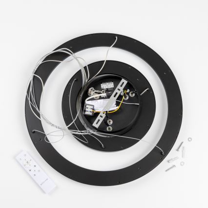 Brilagi - LED dimmējams pakaramais gaismeklis uz kabeļa FALCON SLIM LED/68W/230V 3000–6500K Ø 50 cm melns + tālvadība