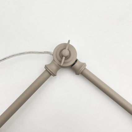 BRILAGI - LED regulējama lustra uz stieņa IRONBEAM 1xE27/60W/230V bēša