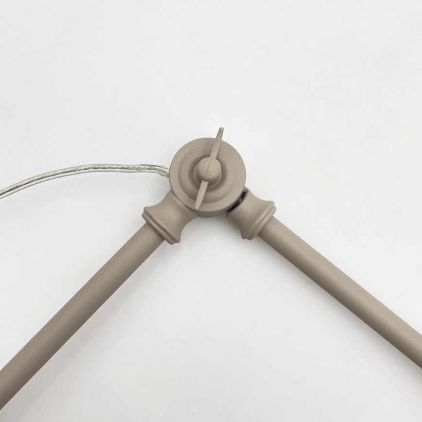 BRILAGI - LED regulējama lustra uz stieņa IRONBEAM 1xE27/60W/230V bēša