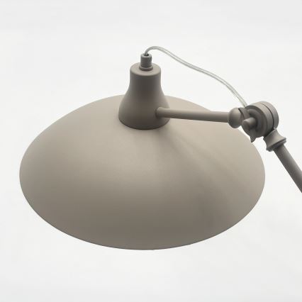 BRILAGI - LED regulējama lustra uz stieņa IRONBEAM 1xE27/60W/230V bēša