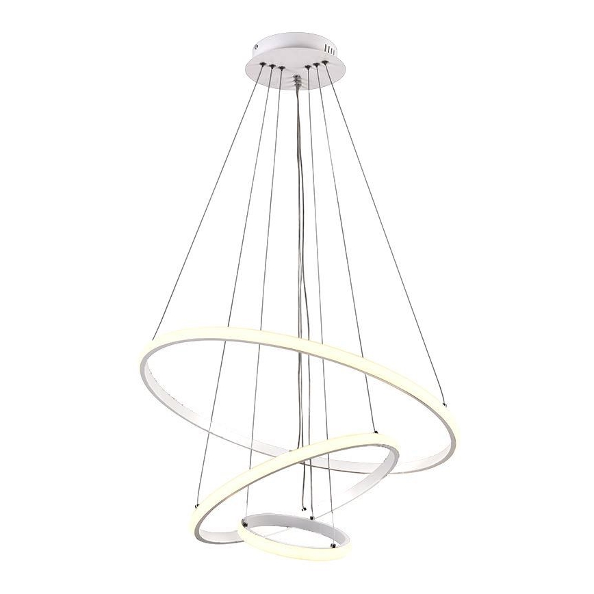 Brilagi - aptumšojama LED lustra uz kabeļa CIRCLE LED/90W/230V 3000-6500K Ø 60 cm + tālvadības pults