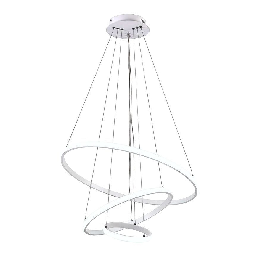 Brilagi - aptumšojama LED lustra uz kabeļa CIRCLE LED/90W/230V 3000-6500K Ø 60 cm + tālvadības pults