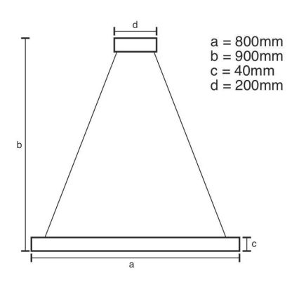 Brilagi - LED regulējama kulona lampa uz troses CIRCLE LED/55W/230V 3000-6500K Ø 80 cm sudraba + tālvadības pults