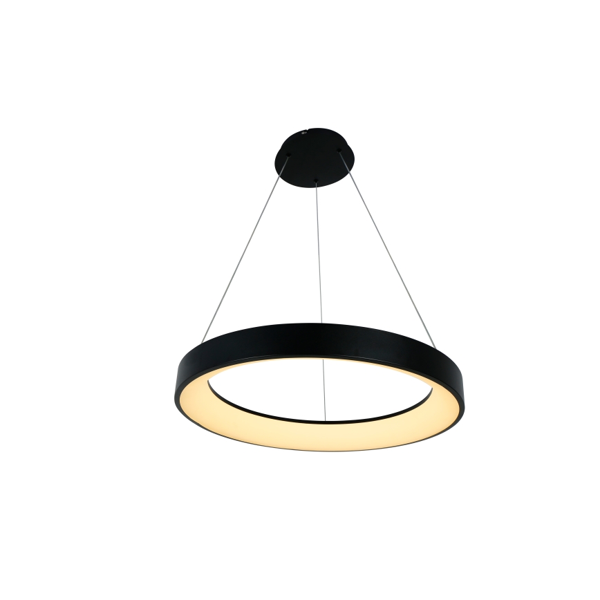 Brilagi - Regulējama LED lustra uz troses FALCON II LED/99W/230V 3000-6500K Ø 60 cm melna + tālvadības pults