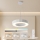 Brilagi - LED regulējama pakaramā lampa uz troses LUMIX LED/48W/230V 3000-6000K balta Ø 50 cm + tālvadības pults