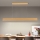 Brilagi - LED regulējamā pakaramā lustra uz troses SLIMLINE LED/40W/230V 3000-6000K ozola dekors + tālvadības pults