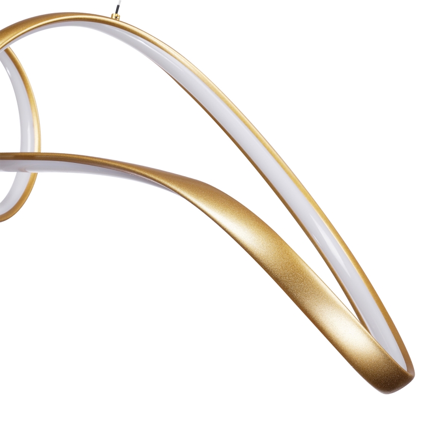 Brilagi - LED regulējama lustra uz kabeļa TWISTER LED/60W/230V 3000-6000K zelta krāsā + tālvadības pults