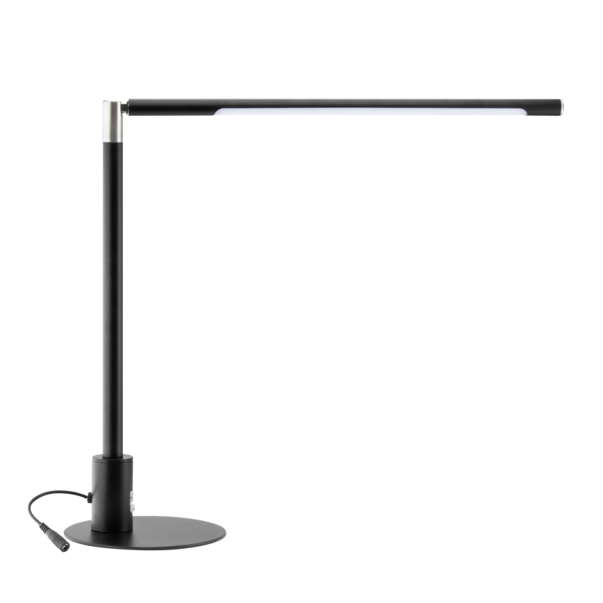 Brilagi - LED regulējama skārienvadāma galda lampa ar USB portiem VARIO LED/7W/230V 3000-6500K CRI 96 melna