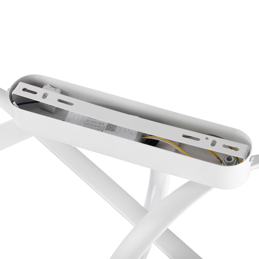 Brilagi - LED regulējama virsmas griestu lampa TWISTER LED/60W/230V 3000-6000K balta + tālvadība