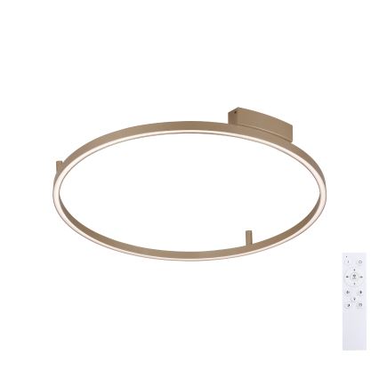 BRILAGI - Regulējams LED griestu gaismeklis PORTOFINO LED/60W/230V 3000-6000K diametrs 80 cm bēšs + ar tālvadības pulti