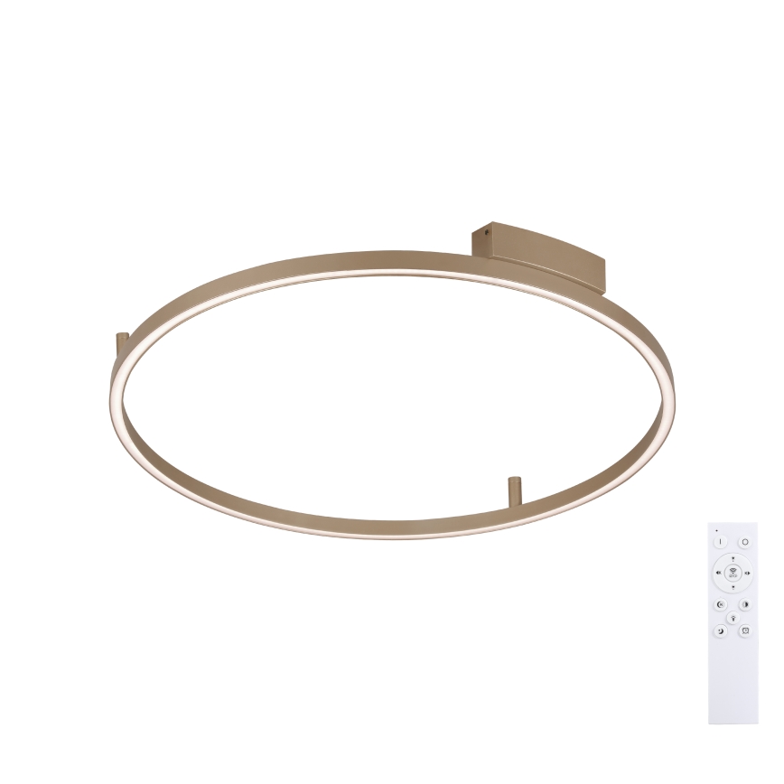 BRILAGI - Regulējams LED griestu gaismeklis PORTOFINO LED/60W/230V 3000-6000K diametrs 80 cm bēšs + ar tālvadības pulti