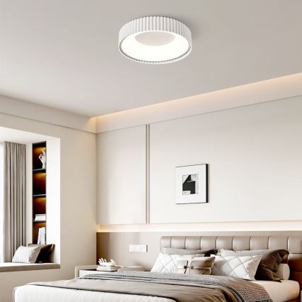 BRILAGI - LED regulējams griestu gaismeklis FALCON MODERN LED/30W/230V 3000-6000K pr. 40 cm balts + tālvadība