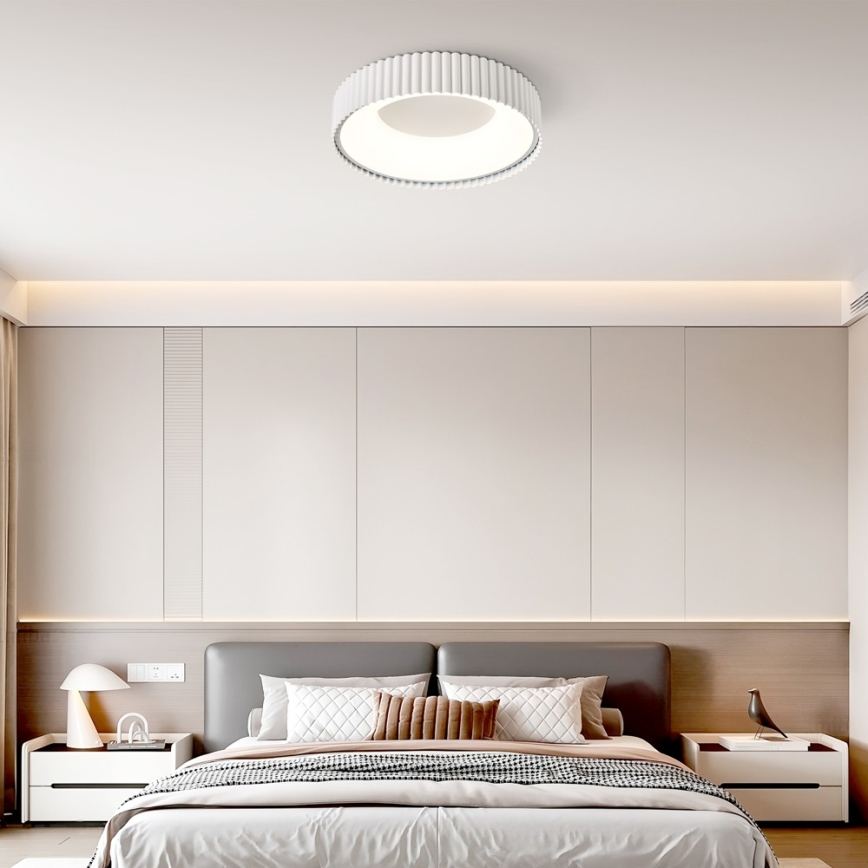 BRILAGI - LED regulējams griestu gaismeklis FALCON MODERN LED/30W/230V 3000-6000K pr. 40 cm balts + tālvadība