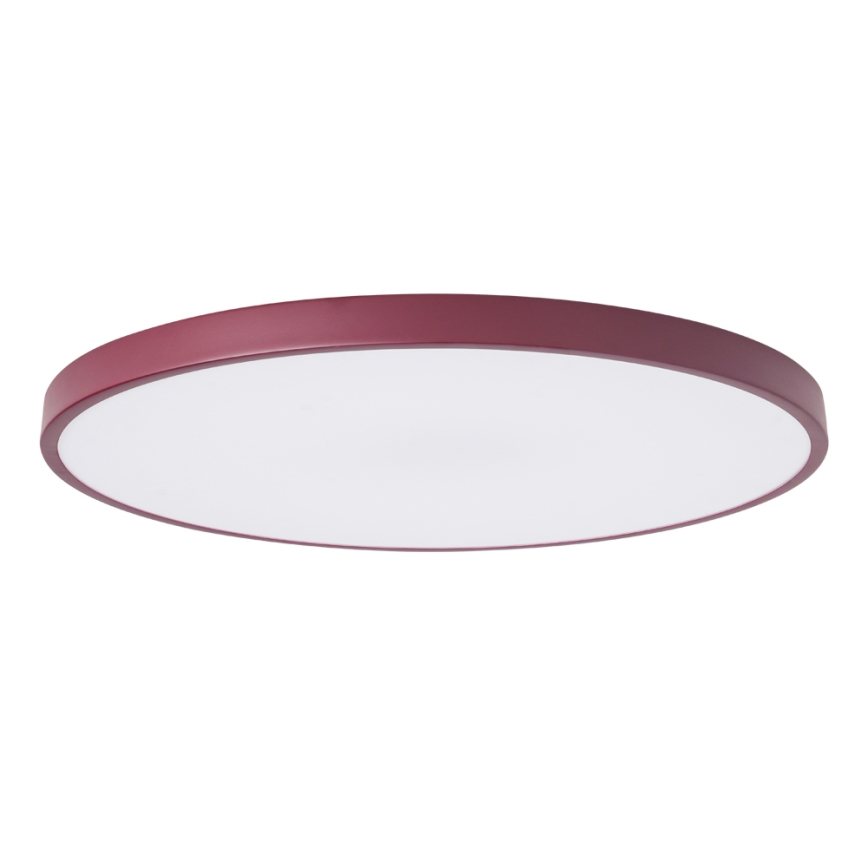 Brilagi - regulējams LED gaismeklis POOL SMART LED/128W/230V Ø 100 cm 3000–6000K Wi‑Fi Tuya + tālvadības pults, burgundijas krāsa