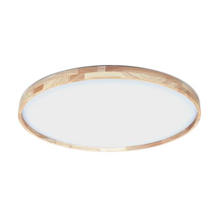 BRILAGI - Regulējama LED griestu lampa ALSON LED/72W/230V 3000-6500K ozols Ø 78 cm + tālvadības pults