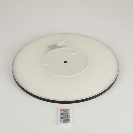 Brilagi - LED regulējams gaismeklis ar kustības un krēslas sensoru ULTRA PLĀNS LED/24W/230V diam. 42 cm + tālvadības pults