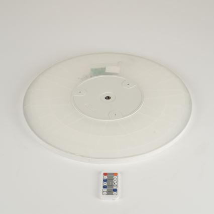 Brilagi - LED regulējams gaismeklis ar kustības un krēslu sensoru ULTRA PLĀNS LED/24W/230V diametrs 42 cm + tālvadības pults