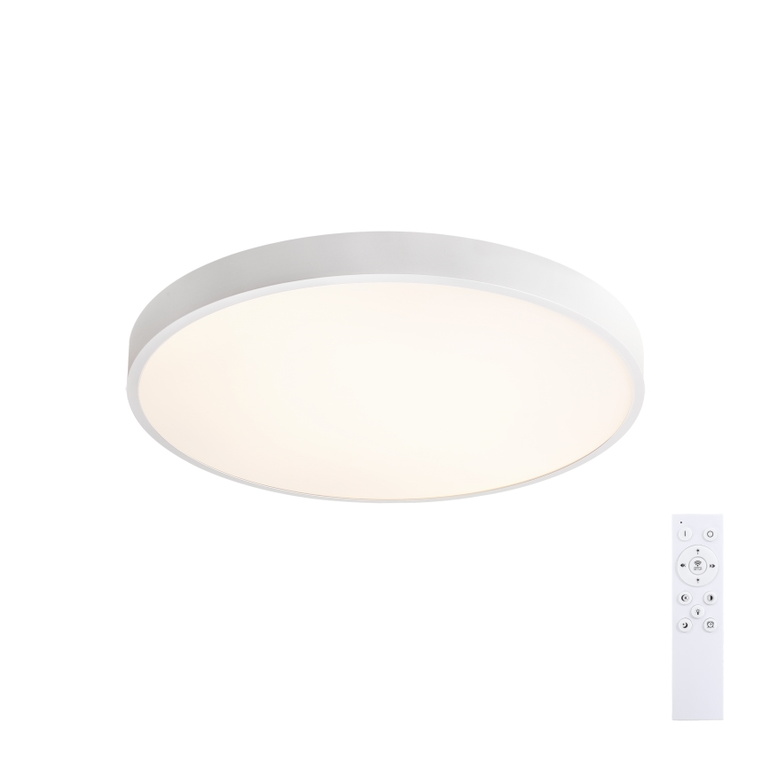 Brilagi - LED regulējams griestu gaismeklis GLASS POOL DOUBLE LED/48W/230V 3000-6000K 40 cm, balts + ar tālvadības pulti