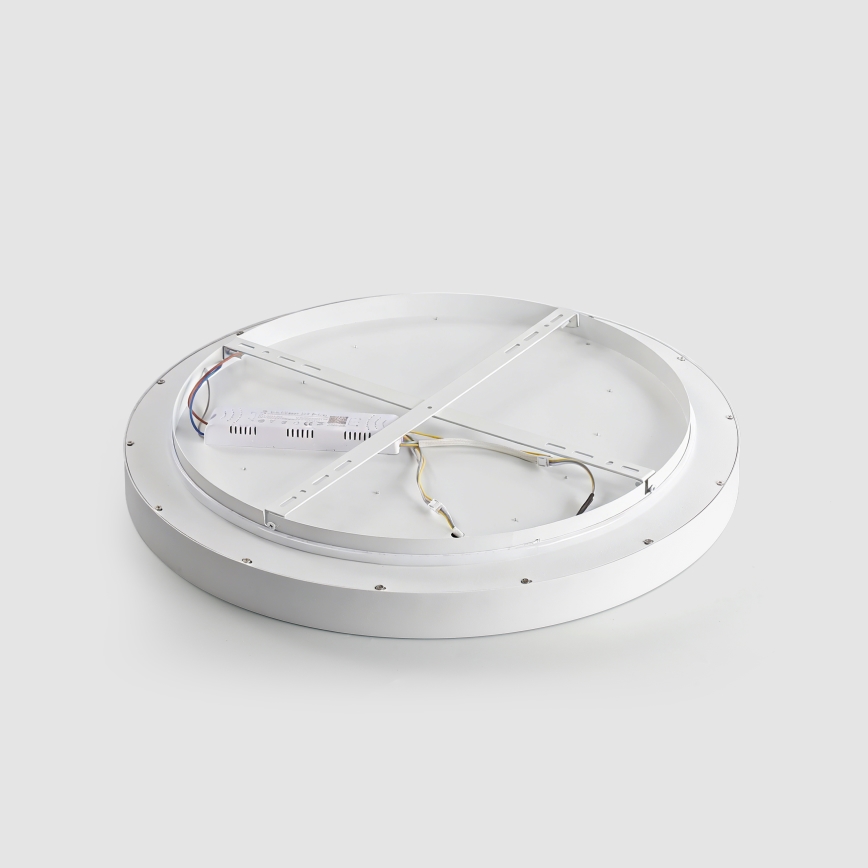 Brilagi - LED regulējams griestu gaismeklis GLASS POOL DOUBLE LED/48W/230V 3000-6000K 40 cm, balts + ar tālvadības pulti