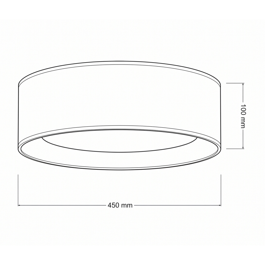 BRILAGI - LED dimējams griestu gaismeklis VELVET SMARTIX STARS LED/24W/230V 3000-6000K Ø 45 cm balts/puķains Wi-Fi Tuya Beacon + tālvadība