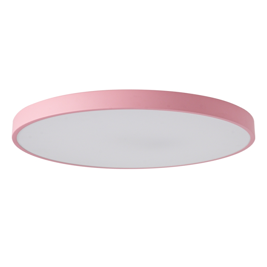 Brilagi - LED gaismeklis ar regulējamu spilgtumu POOL SMART LED/128W/230V Ø 100 cm, 3000–6000K, Wi‑Fi (Tuya) + tālvadības pults, rozā