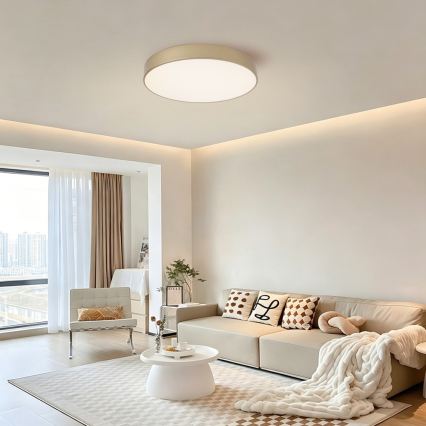 BRILAGI - LED aptumšojams griestu gaismeklis POOL SMART LED/60W/230V 3000-6000K diam. 50 cm Wi-Fi Tuya zelta + tālvadības pults