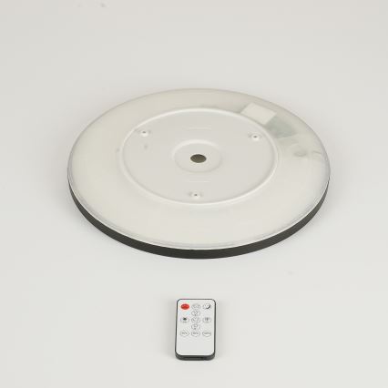 Brilagi - LED regulējams griestu gaismeklis ULTRA SLIM LED/18W/230V 2700-6500K diam. 30 cm melns + tālvadības pults