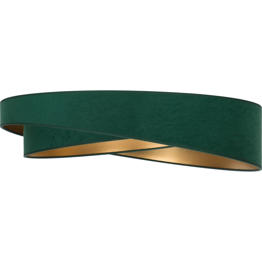 BRILAGI - LED regulējams griestu gaismeklis VELVET TWIST LED/36W/230V 3000-6000K Ø 65 cm Wi-Fi Tuya Beacon zaļš/zeltains + tālvadības pults