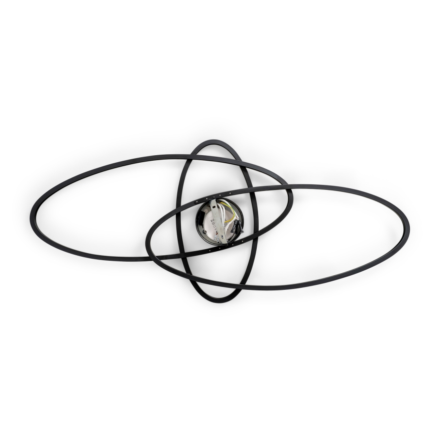 BRILAGI - Dimējams LED griestu gaismeklis APOLLO LED/58W/230V 3000-6500K 43,2x101,2 cm melns + tālvadības pults