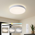 Brilagi - LED regulējams griestu gaismeklis CORVO LED/72W/230V 3000-6000K balta Ø 50 cm + tālvadība