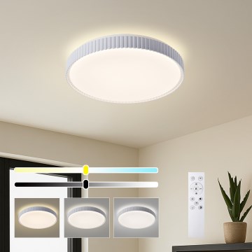 Brilagi - LED regulējams griestu gaismeklis CORVO LED/72W/230V 3000-6000K balta Ø 50 cm + tālvadība
