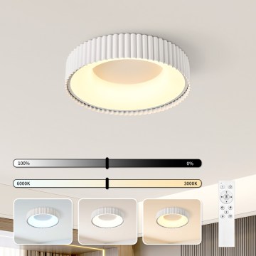 BRILAGI - LED regulējams griestu gaismeklis FALCON MODERN LED/30W/230V 3000-6000K pr. 40 cm balts + tālvadība