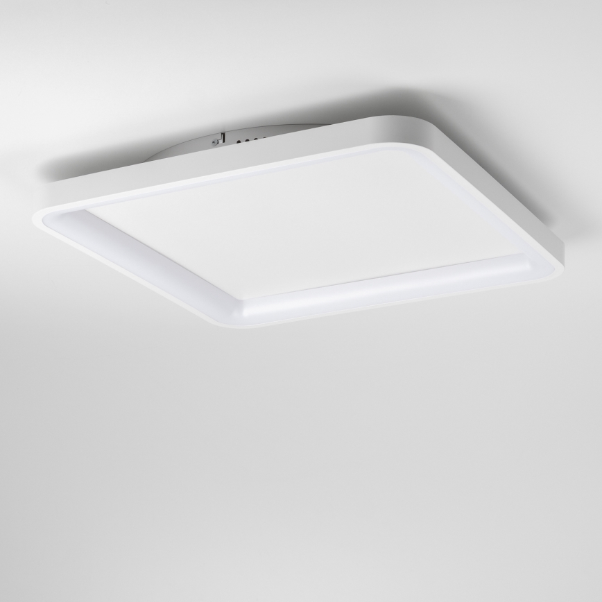 Brilagi - LED dimmējamais griestu gaismeklis FALCON SLIM LED/50W/230V 3000-6500K 50x50 cm balta + ar tālvadības pulti