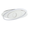 Brilagi - LED regulējams griestu gaismeklis IRIS LED/78W/230V 3000-6000K 37x49 cm balts + tālvadības pults