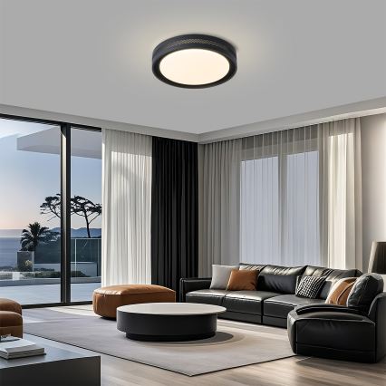 Brilagi - Dimmējama LED griestu lampa KREON LED/54W/230V 3000-6000K balta Ø 38 cm + tālvadības pults
