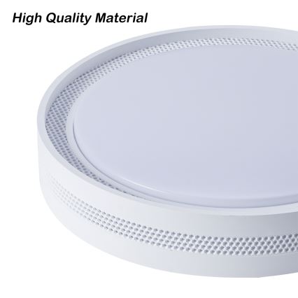 Brilagi - LED dimmējams griestu gaismeklis KREON LED/54W/230V 3000-6000K balts diam. 38 cm + tālvadība